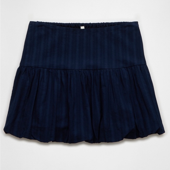 American Eagle Outfitters Dark Blue Mini Skirt - Picture 1 of 3